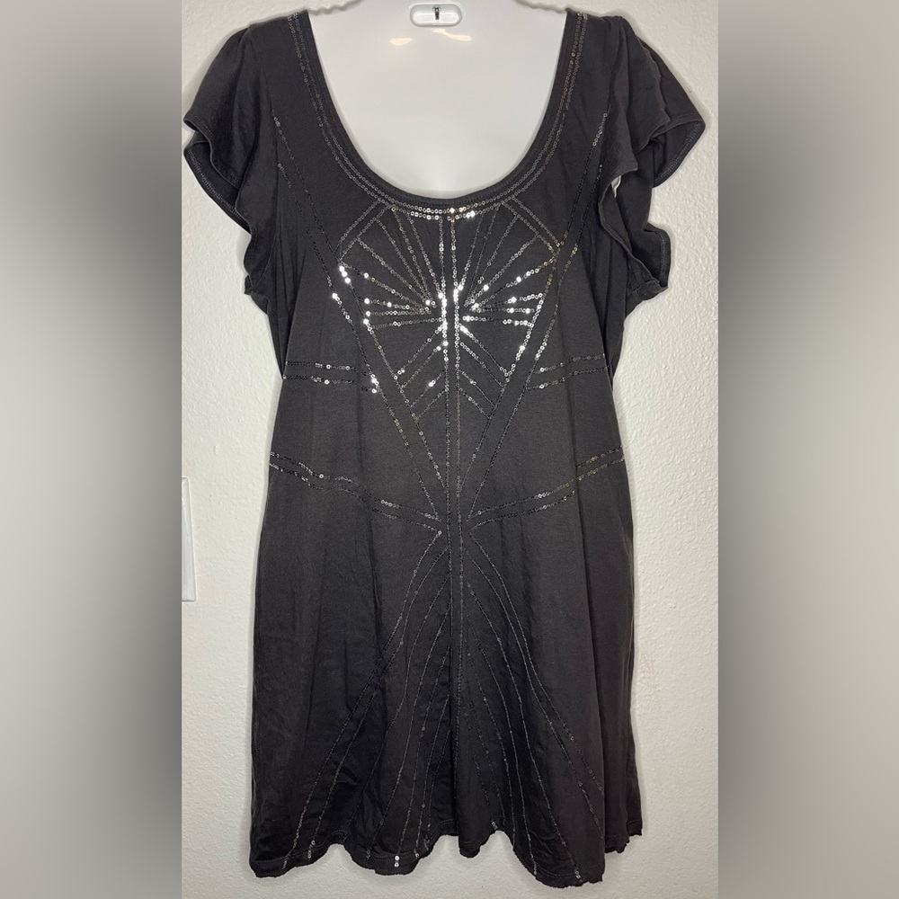 American Eagle Sequin Embellished Mini Dress – Size M 🖤